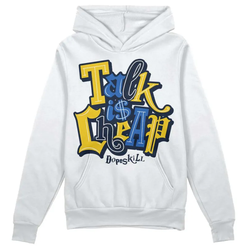 Michigan Dunks DopeSkill Hoodie Sweatshirt Talk Is Chip Graphic sold by DopeSkill