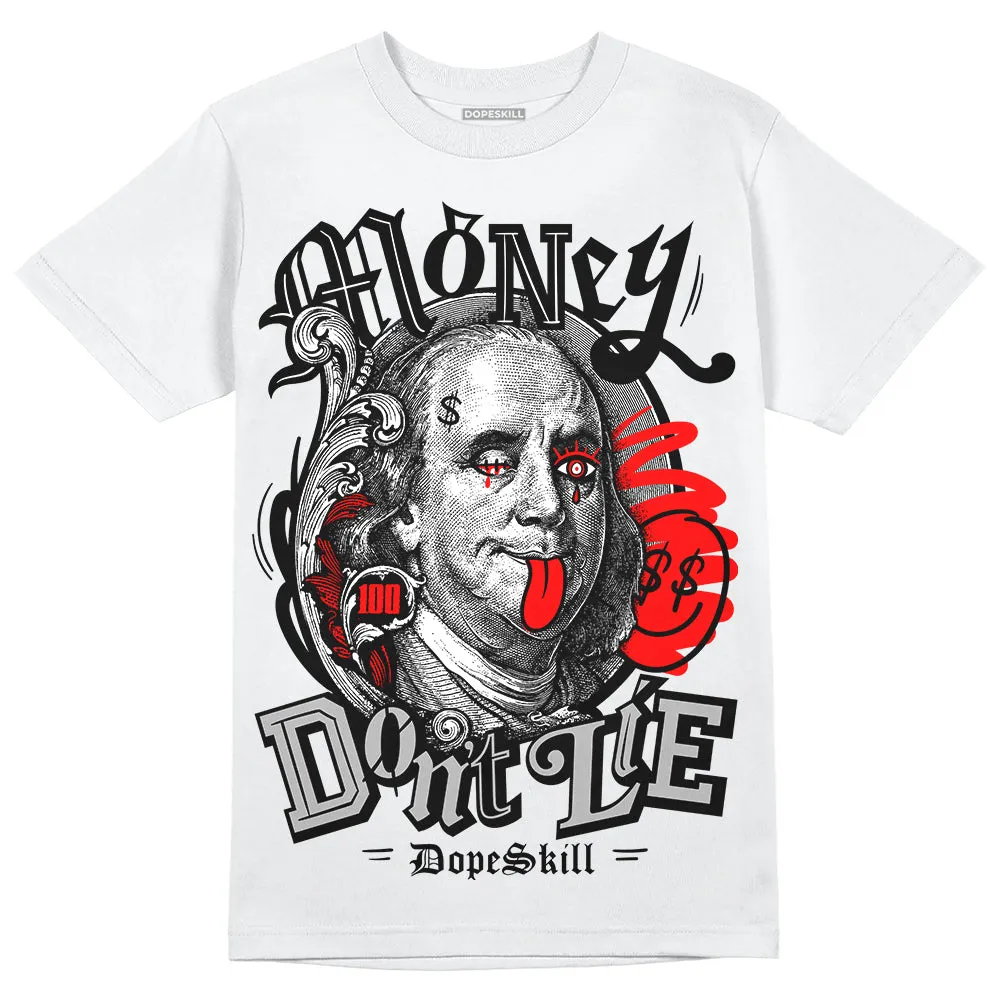 Black and White Collection DopeSkill T-Shirt Money Don't Lie Graphic sold by DopeSkill product image thumbnail 2