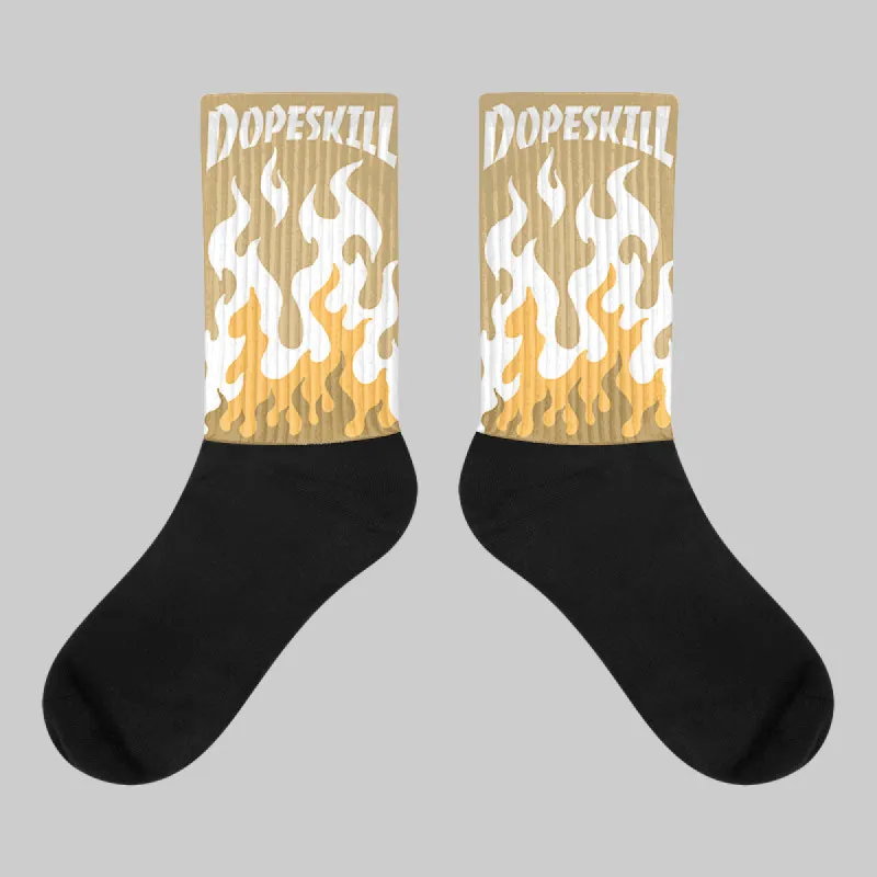 Pearl 6s DopeSkill Sublimated Socks FIRE Graphic sold by DopeSkill
