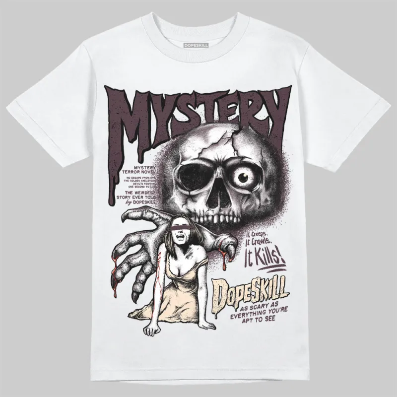 Burgundy Crush 3s DopeSkill T-Shirt Mystery Ghostly Grasp Graphic made by DopeSkill