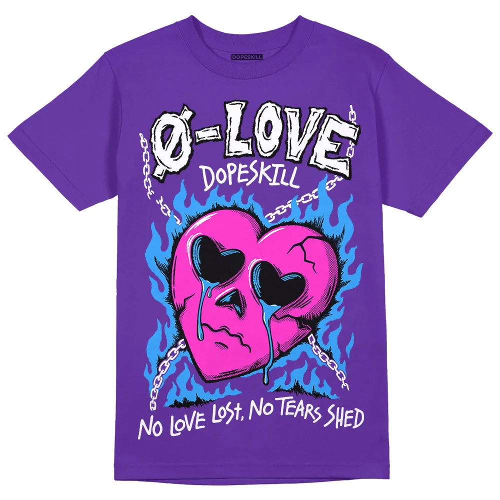 PURPLE Collection DopeSkill Purple T-shirt Crying Heart Graphic sold by DopeSkill