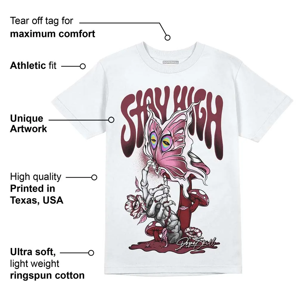 Team Red 1s DopeSkill T-Shirt Stay High Graphic sold by DopeSkill product image thumbnail 3