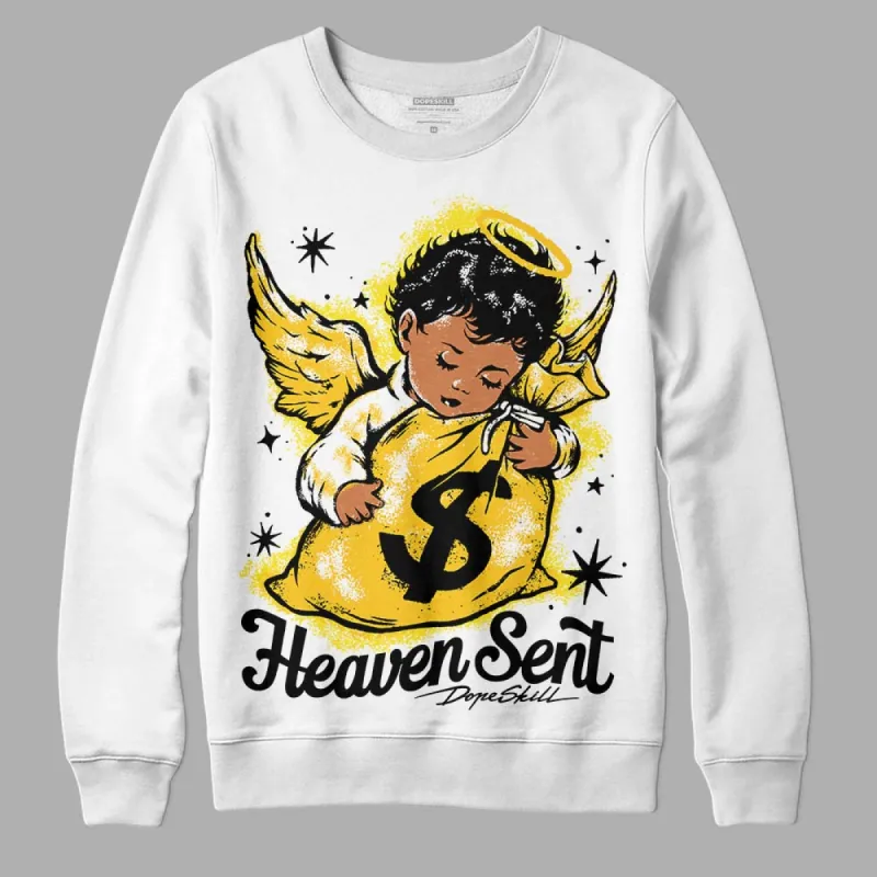 Vivid Sulfur 4s DopeSkill Sweatshirt Heaven Sent Graphic sold by DopeSkill