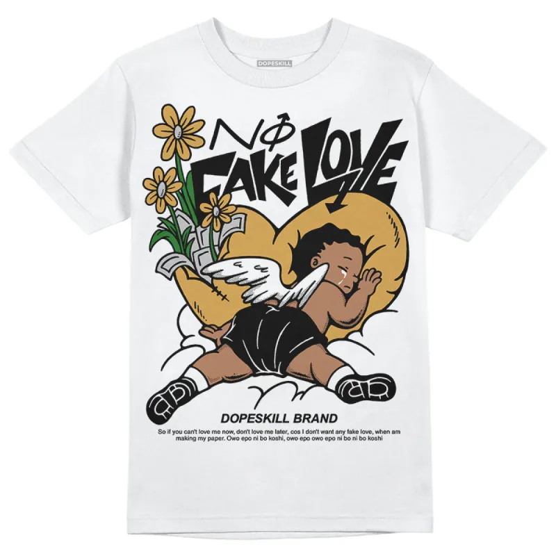 Gratitude 11s DopeSkill T-Shirt No Fake Love Graphic sold by DopeSkill