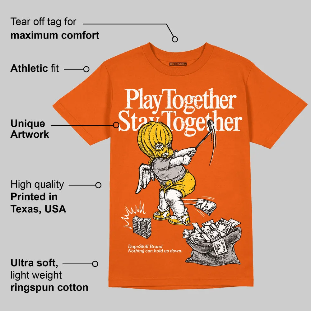Orange Collection DopeSkill Orange T-shirt Play together, Stay together Graphic sold by DopeSkill product image thumbnail 2