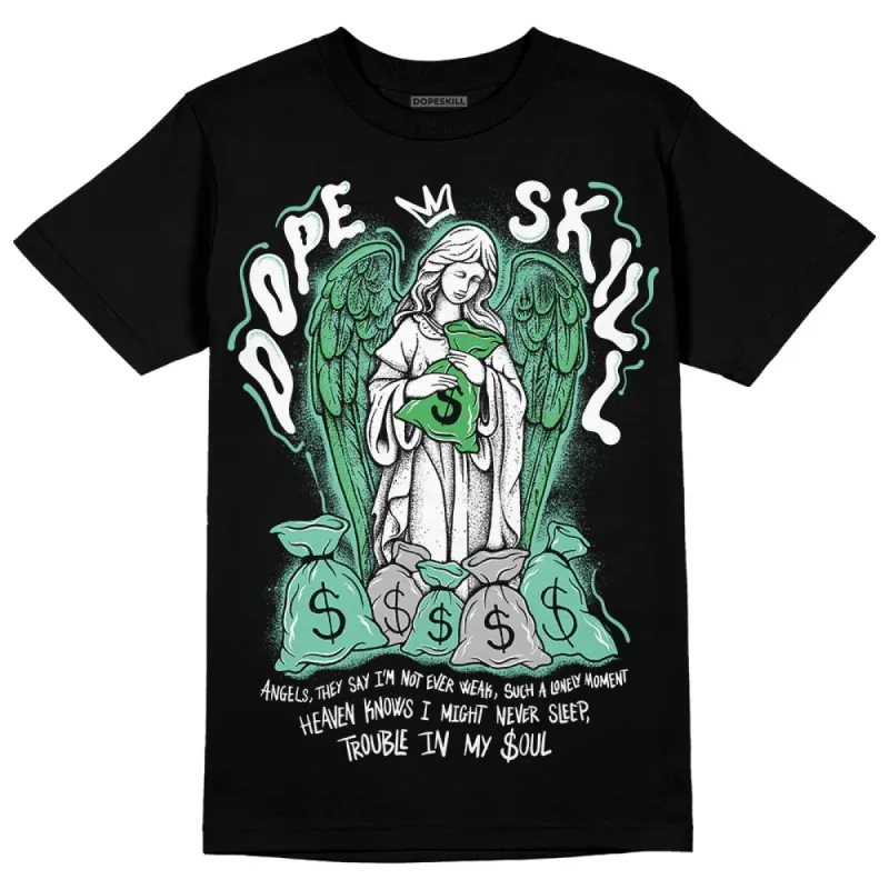 Green Glow 1s DopeSkill T-Shirt Angels Graphic sold by DopeSkill