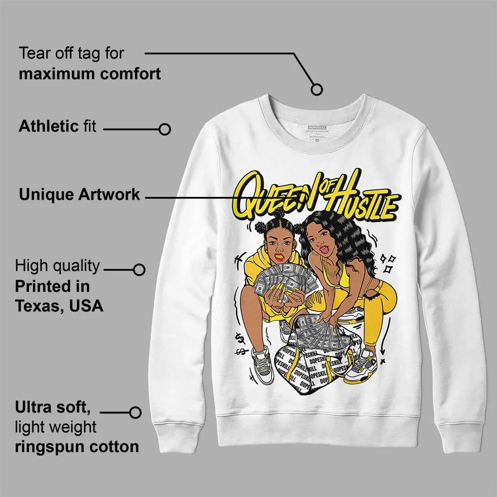 Vivid Sulfur 4s DopeSkill Sweatshirt Queen Of Hustle Graphic sold by DopeSkill product image thumbnail 3