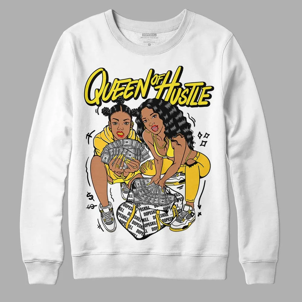 Vivid Sulfur 4s DopeSkill Sweatshirt Queen Of Hustle Graphic sold by DopeSkill