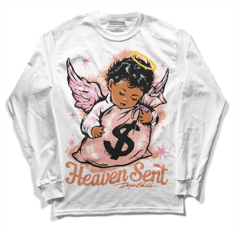 Legend Pink 11s DopeSkill Long Sleeve T-Shirt Heaven Sent Graphic sold by DopeSkill