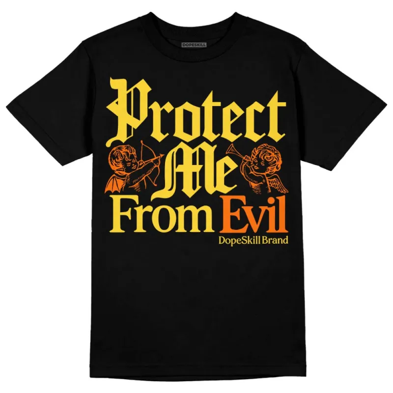 Black Tour Yellow AJ 4 Thunder DopeSkill Unisex T-Shirt Protect Me From Evil Graphic sold by DopeSkill