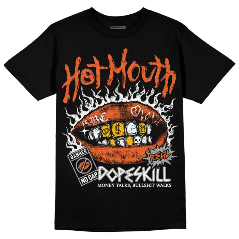 Georgia Peach 3s DopeSkill T-Shirt Hot Mouth Graphic sold by DopeSkill