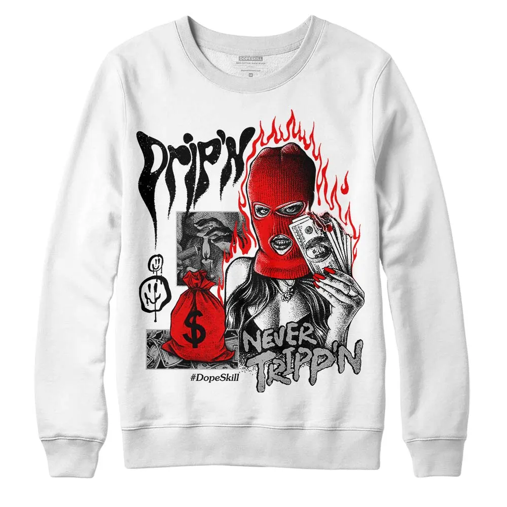 Shadow 1s DopeSkill Sweatshirt Drip'n Never Tripp'n Graphic sold by DopeSkill product image thumbnail 2