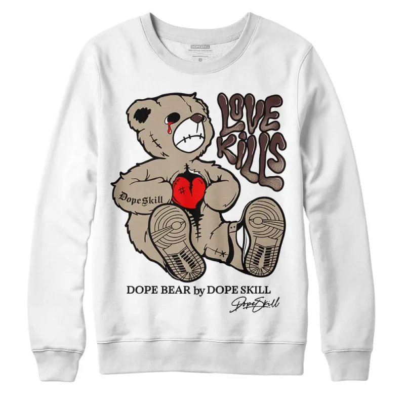 Latte 1s DopeSkill Sweatshirt Love Kills Graphic sold by DopeSkill