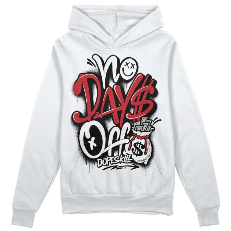 Red Taxi 12s DopeSkill Hoodie Sweatshirt No Days Off Graphic sold by DopeSkill