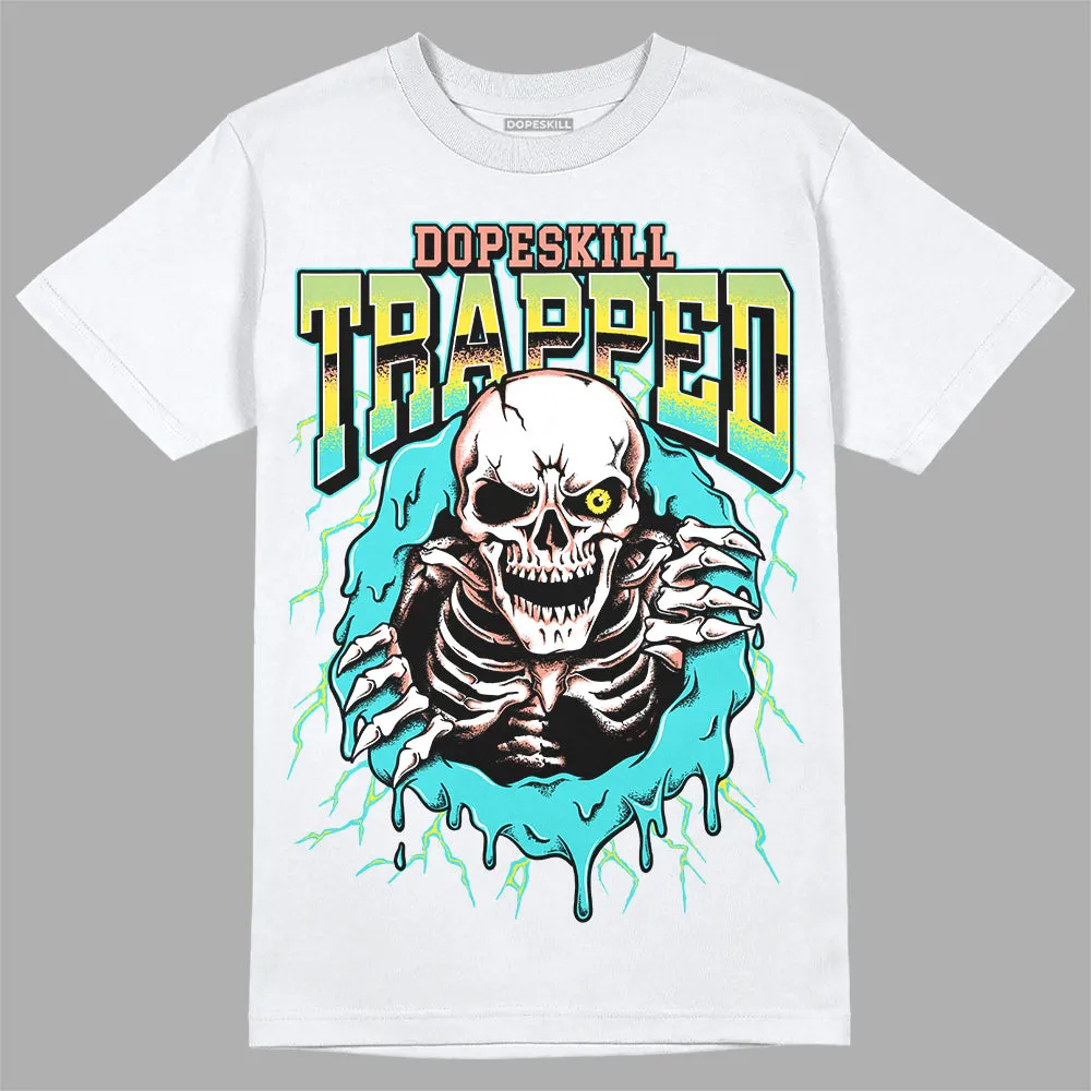 Cyan Burst 9060 DopeSkill T-Shirt Trapped Halloween Graphic sold by DopeSkill product image thumbnail 2