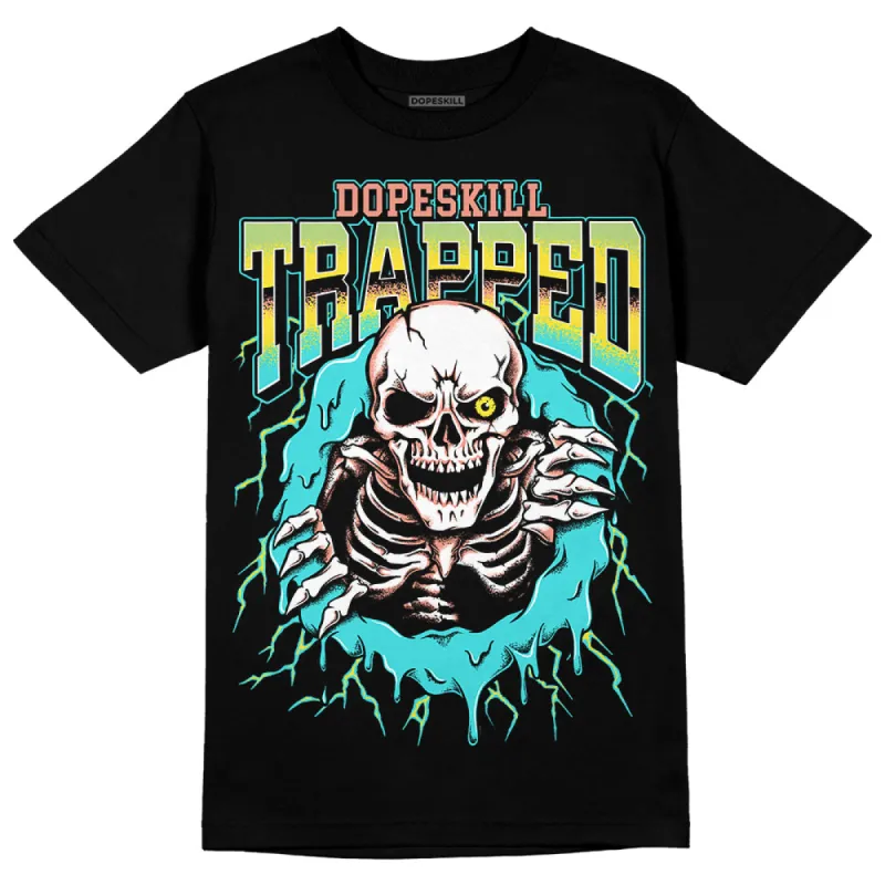 Cyan Burst 9060 DopeSkill T-Shirt Trapped Halloween Graphic sold by DopeSkill