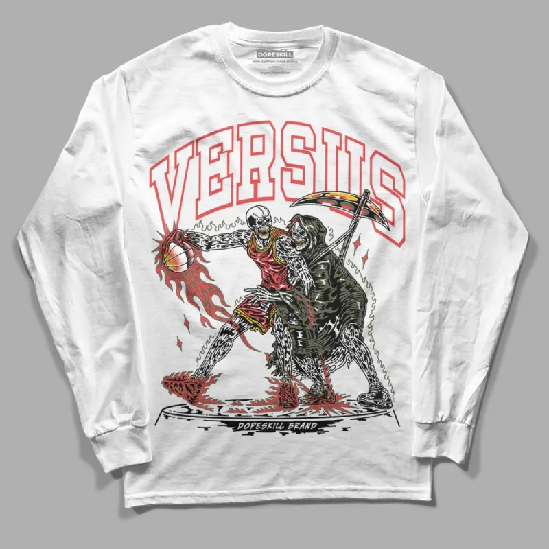 Dunk Mystic Red Cargo Khaki DopeSkill Long Sleeve T-Shirt VERSUS Graphic sold by DopeSkill
