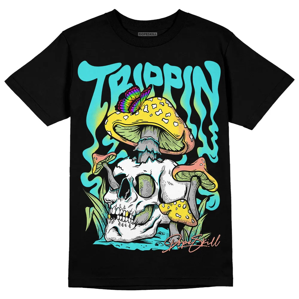 Cyan Burst 9060 DopeSkill T-Shirt Trippin Graphic sold by DopeSkill