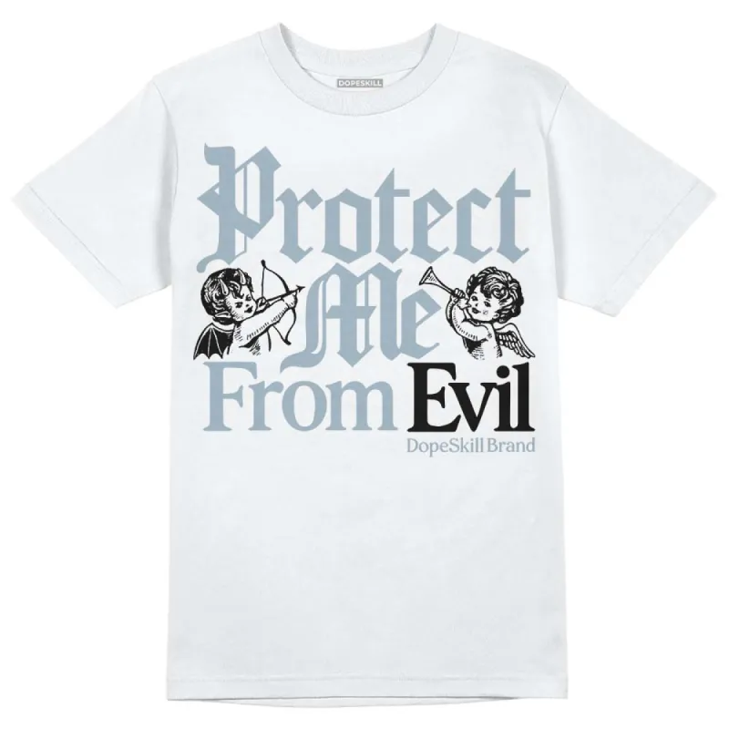 Blue Grey 13s DopeSkill T-Shirt Protect Me From Evil Graphic sold by DopeSkill