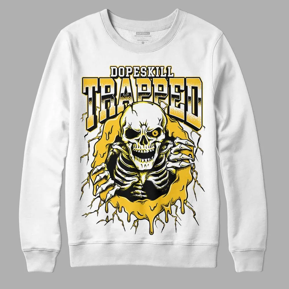 Vivid Sulfur 4s DopeSkill Sweatshirt Trapped Halloween Graphic sold by DopeSkill