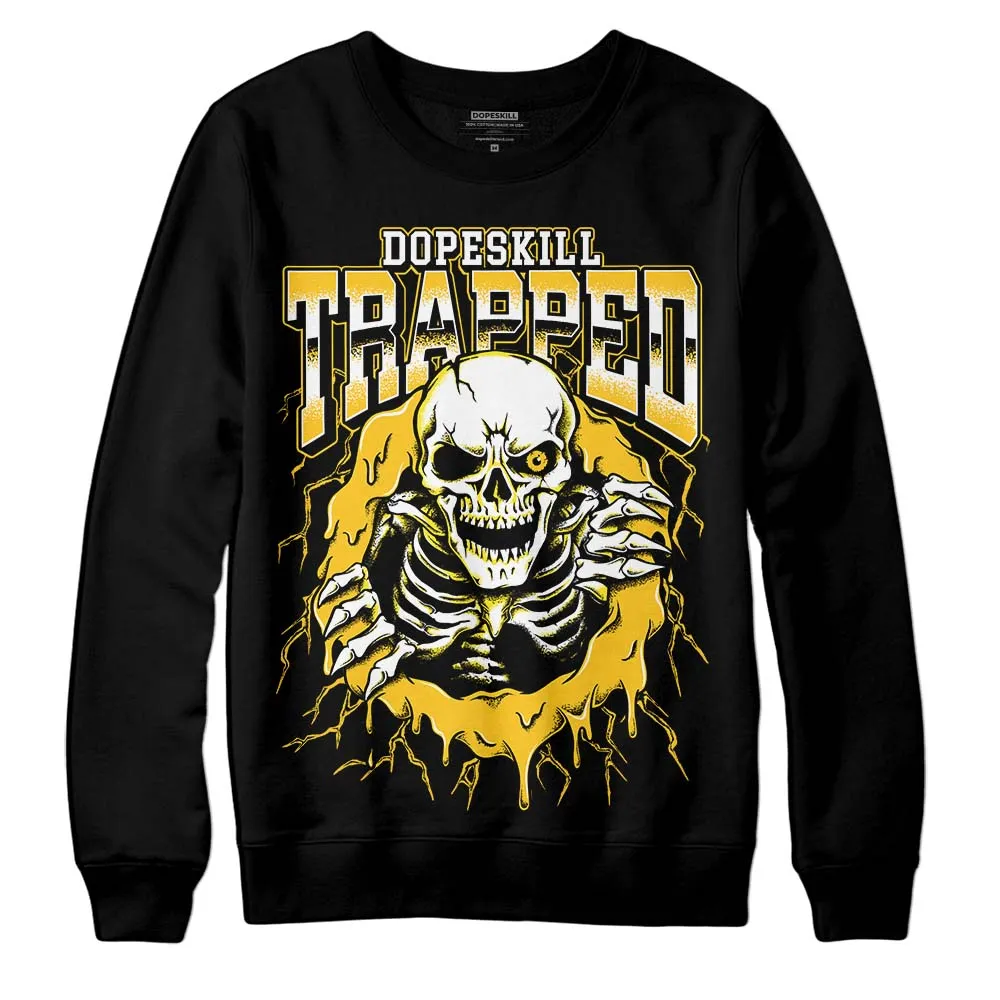 Vivid Sulfur 4s DopeSkill Sweatshirt Trapped Halloween Graphic sold by DopeSkill product image thumbnail 2