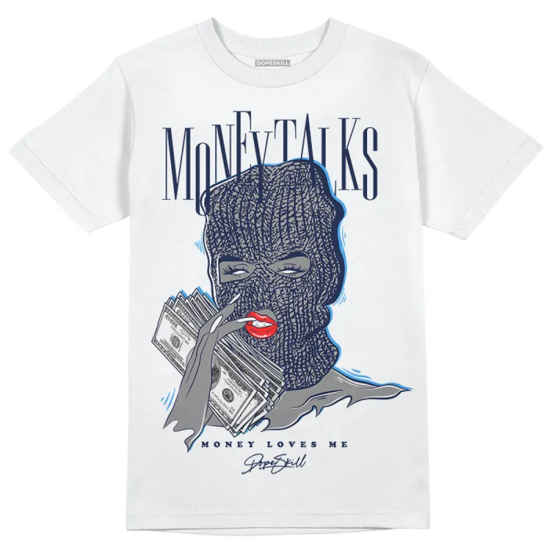 AJ Spizike White Obsidian DopeSkill T-Shirt Money Talks Graphic sold by DopeSkill