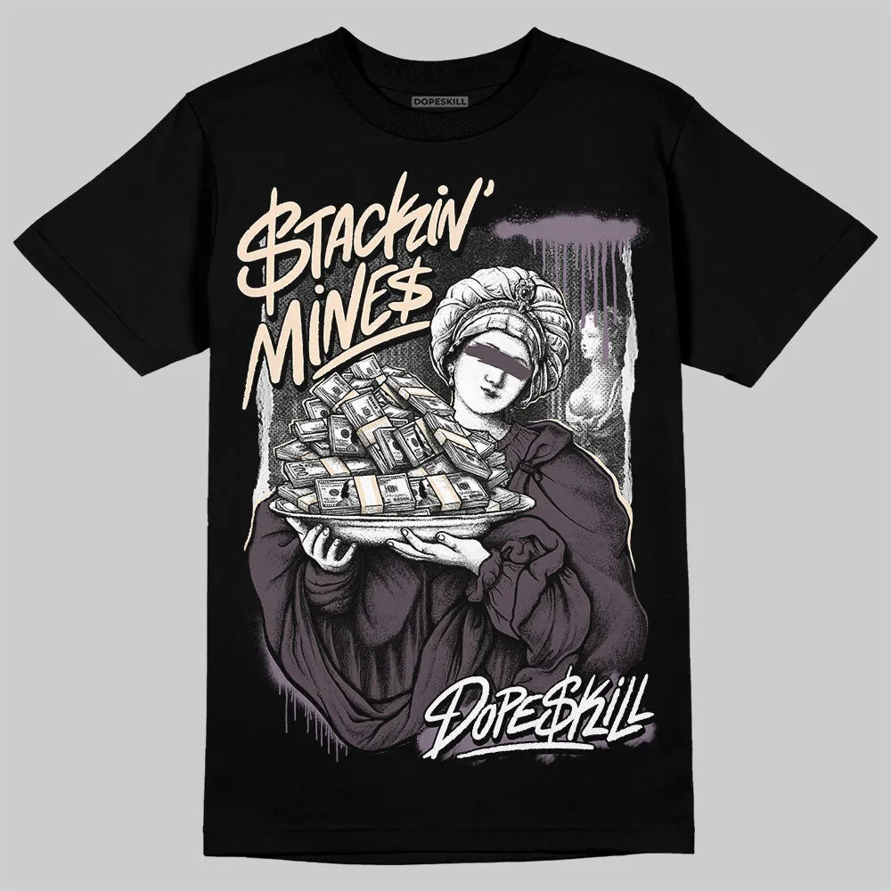 Burgundy Crush 3s DopeSkill T-Shirt Stackin Mines Graphic sold by DopeSkill product image thumbnail 2