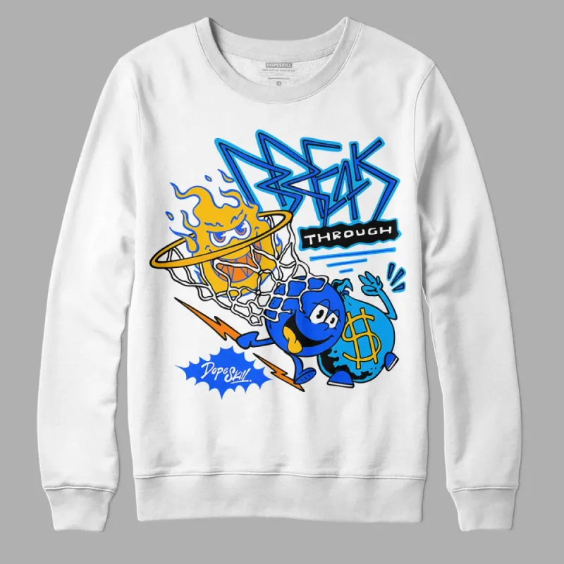 Royal Blue Collection DopeSkill Sweatshirt Break Through Graphic sold by DopeSkill