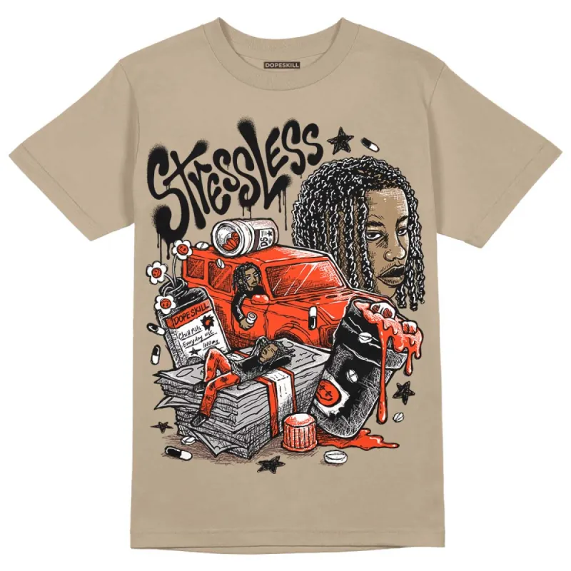 Latte 1s DopeSkill Medium Brown T-shirt Stressless Graphic sold by DopeSkill