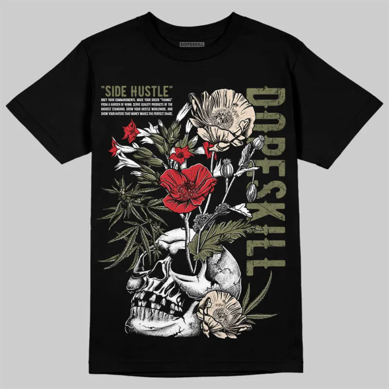 Medium Olive 1s DopeSkill T-Shirt Side Hustle Graphic sold by DopeSkill