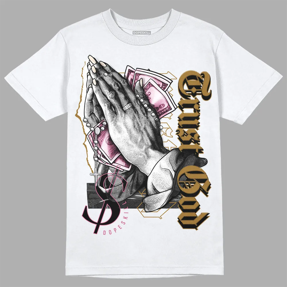 Dunk Bronzine Playful Pink Coconut Milk DopeSkill T-Shirt Trust God Graphic sold by DopeSkill