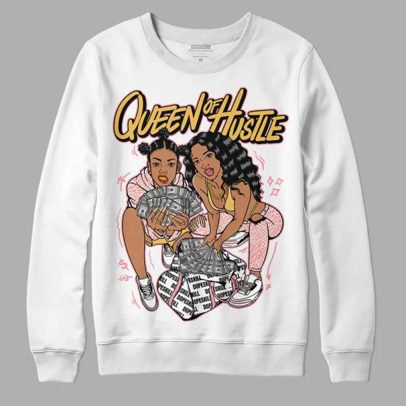 Red Stardust 3s DopeSkill Sweatshirt Queen Of Hustle Graphic sold by DopeSkill