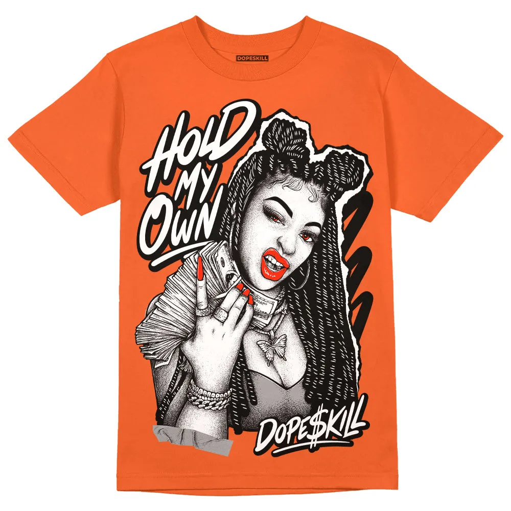 Georgia Peach 3s DopeSkill Orange T-shirt New H.M.O Graphic sold by DopeSkill