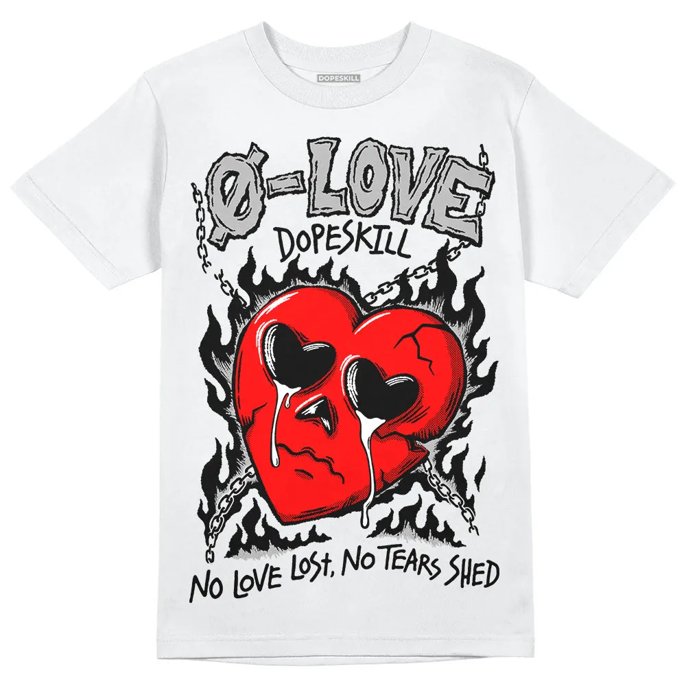 Black and White Collection DopeSkill T-Shirt Crying Heart Graphic sold by DopeSkill product image thumbnail 2