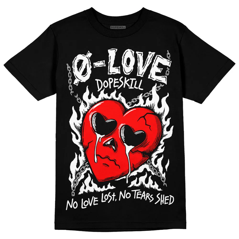 Black and White Collection DopeSkill T-Shirt Crying Heart Graphic sold by DopeSkill
