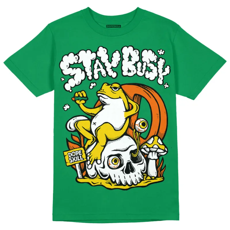 Green Collection DopeSkill Green T-shirt Stay Busy Graphic sold by DopeSkill