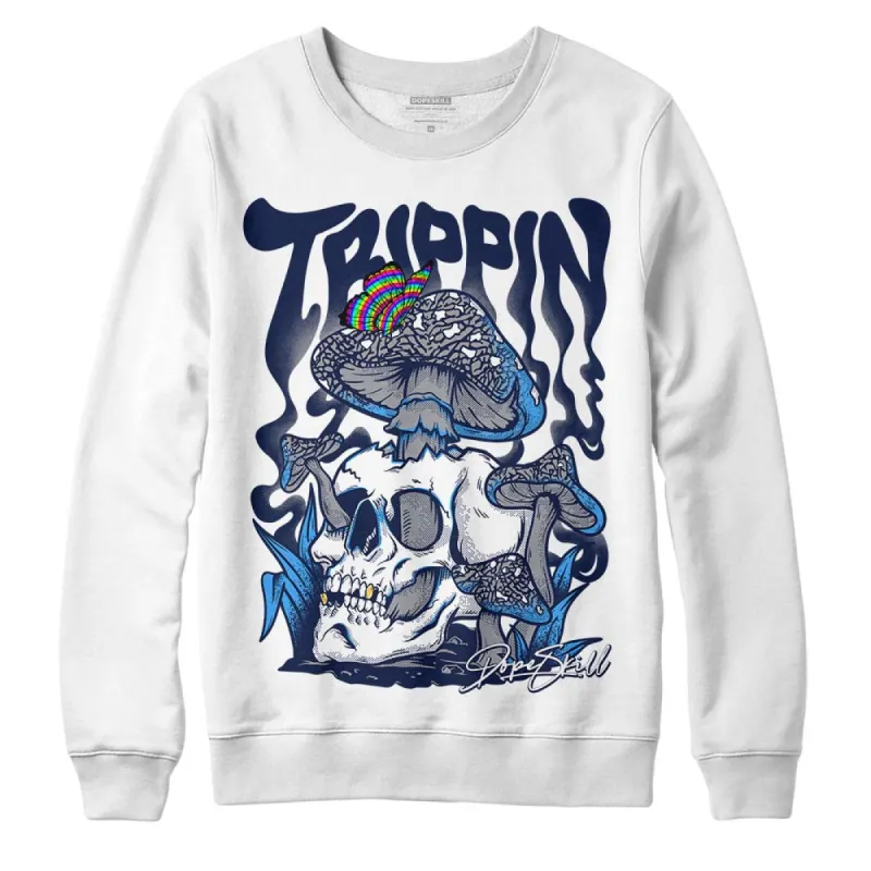 AJ Spizike White Obsidian DopeSkill Sweatshirt Trippin Graphic sold by DopeSkill