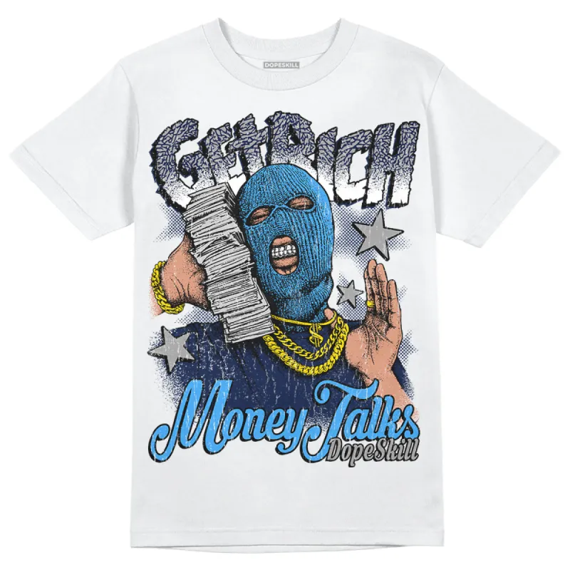 AJ Spizike White Obsidian DopeSkill T-Shirt Get Rich Graphic sold by DopeSkill