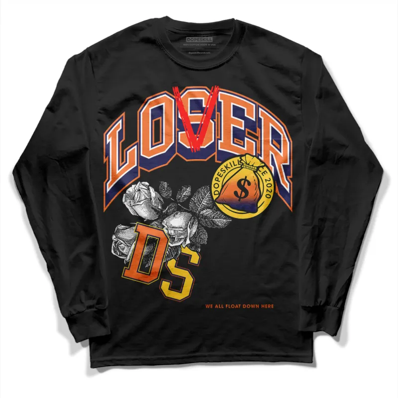Rio 3s DopeSkill Long Sleeve T-Shirt Loser Lover Graphic sold by DopeSkill