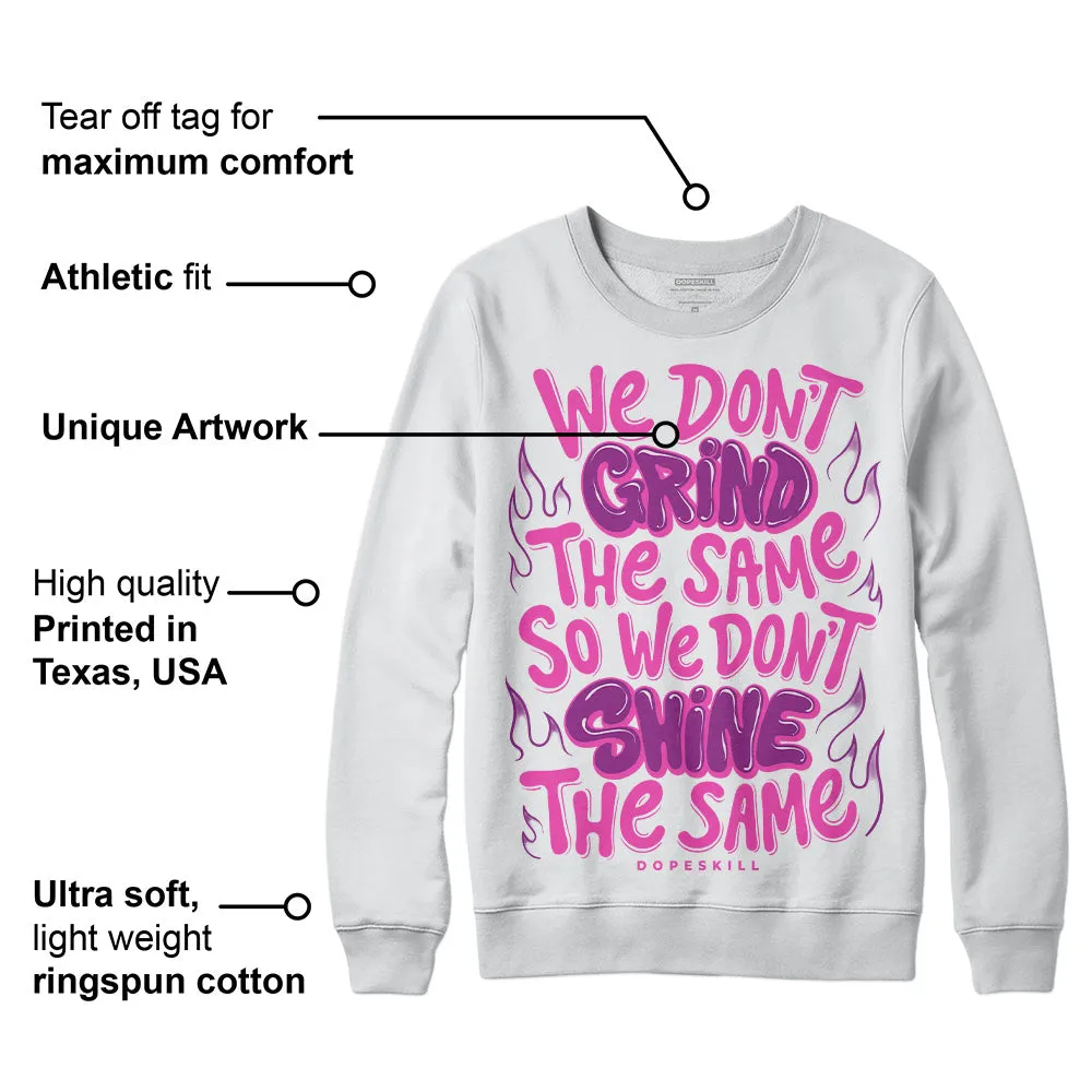 Hyper Violet 4s DopeSkill Sweatshirt Grind Shine Graphic sold by DopeSkill product image thumbnail 3