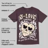 Burgundy Crush 3s DopeSkill Maroon T-shirt Crying Heart Graphic sold by DopeSkill