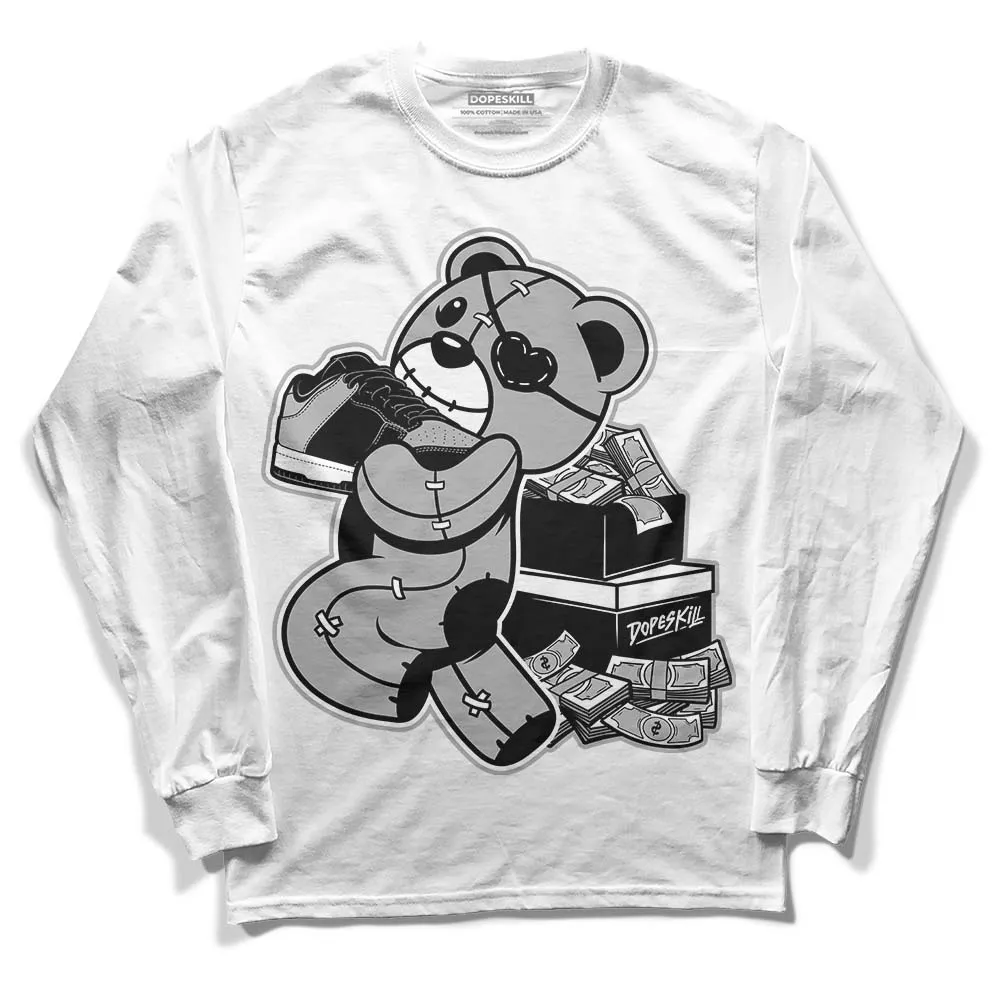 Shadow 1s DopeSkill Long Sleeve T-Shirt Bear Steals Sneaker Graphic sold by DopeSkill product image thumbnail 2