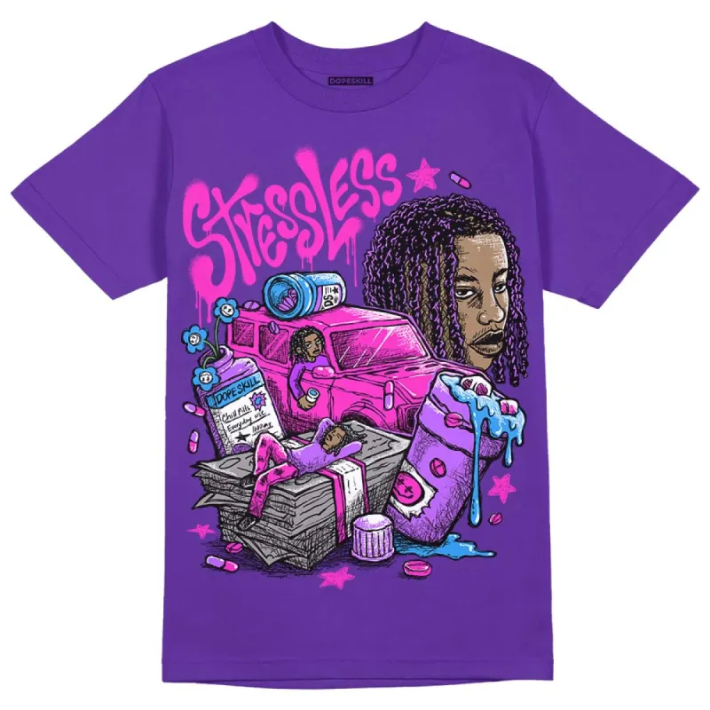 PURPLE Collection DopeSkill Purple T-shirt Stressless Graphic sold by DopeSkill