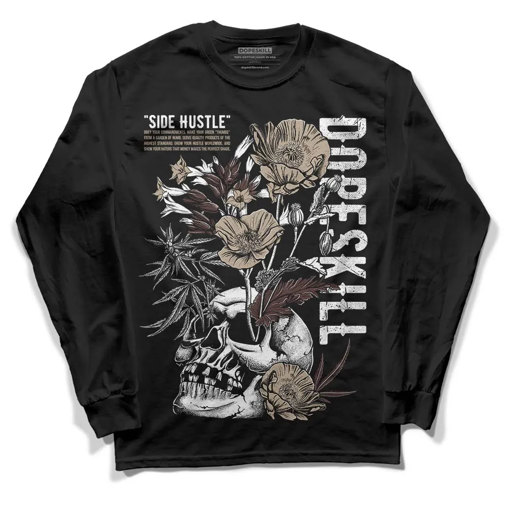 Latte 1s DopeSkill Long Sleeve T-Shirt Side Hustle Graphic sold by DopeSkill product image thumbnail 2
