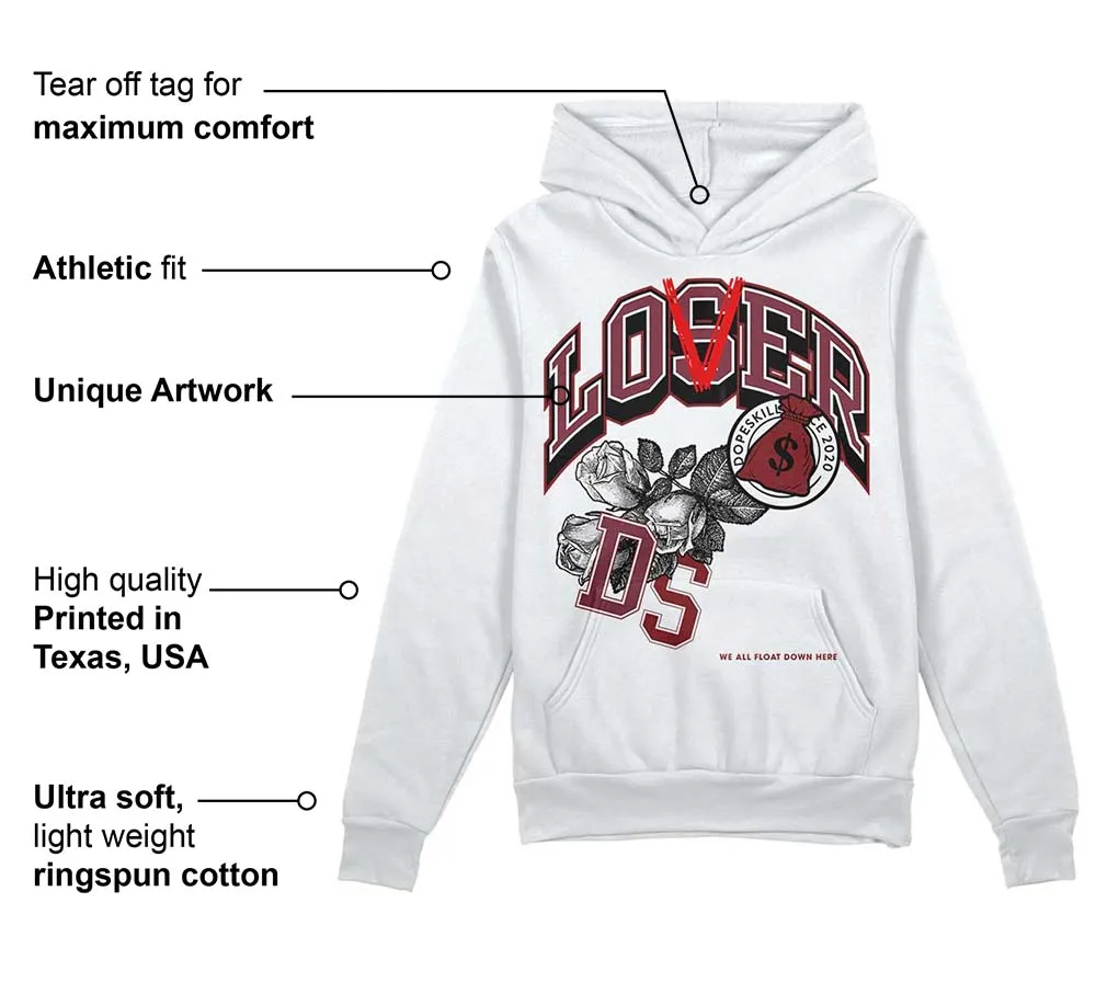 Team Red 1s DopeSkill Hoodie Sweatshirt Loser Lover Graphic sold by DopeSkill product image thumbnail 3