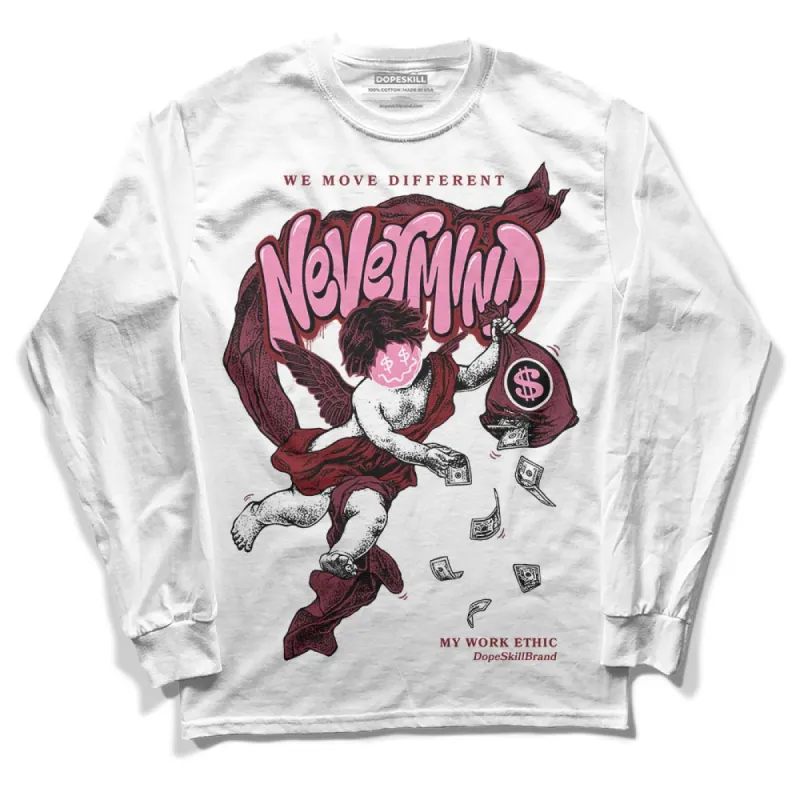 Team Red 1s DopeSkill Long Sleeve T-Shirt Nevermind Graphic sold by DopeSkill