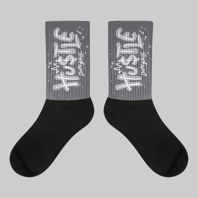 Wet Cement 4s DopeSkill Sublimated Socks Hustle Graphic sold by DopeSkill