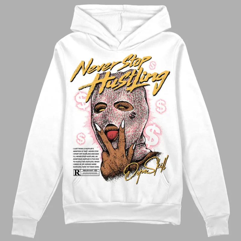 Red Stardust 3s DopeSkill Hoodie Sweatshirt Never Stop Hustling Graphic sold by DopeSkill