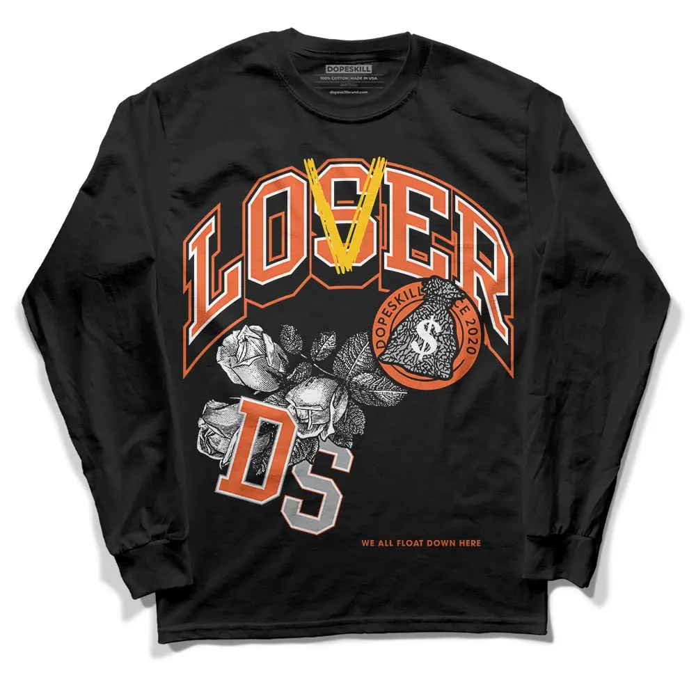 Georgia Peach 3s DopeSkill Long Sleeve T-Shirt Loser Lover Graphic sold by DopeSkill
