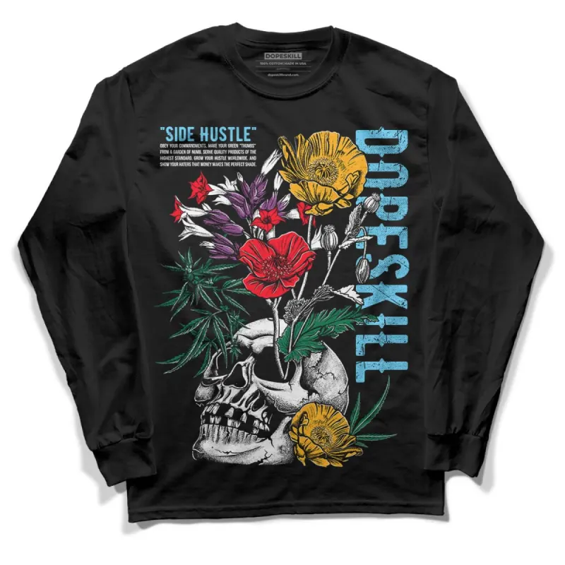 GS 'Six Championships' 1s DopeSkill Long Sleeve T-Shirt Side Hustle Graphic sold by DopeSkill